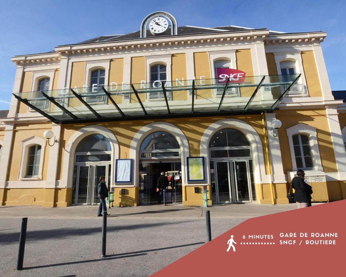 Artgrey * Ideal Pro * Roanne Secteur Gare Et Rue Pietonnes Экстерьер фото